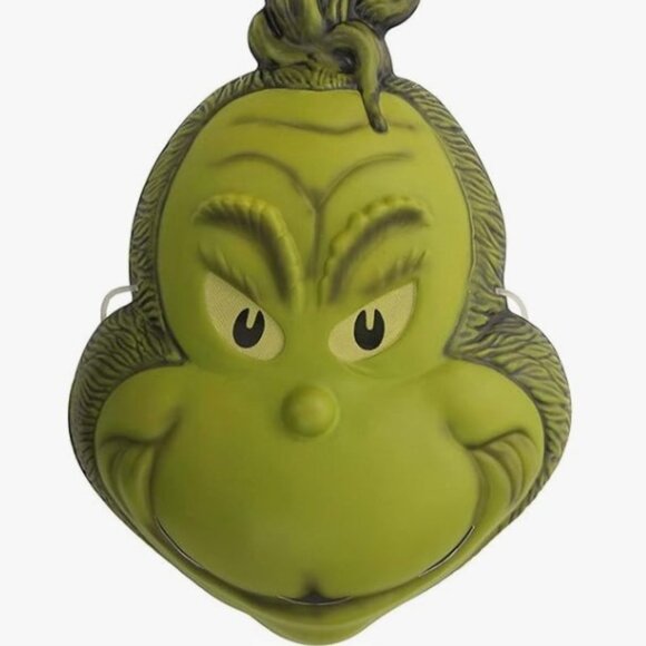 Grinch Mask Costume Halloween or Chrismas Dr. Seuss - Picture 2 of 4